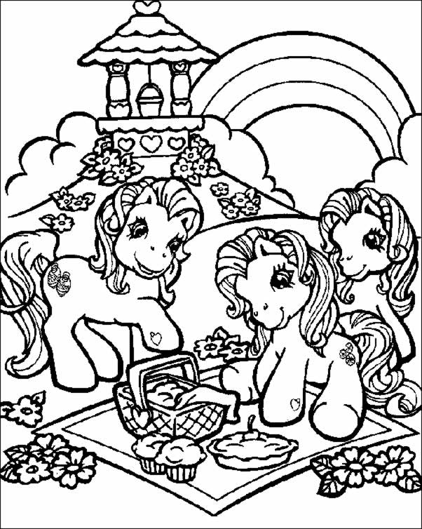 Dibujo para colorear: My Little Pony (Dibujos animados) #42214 - Dibujos para Colorear e Imprimir Gratis
