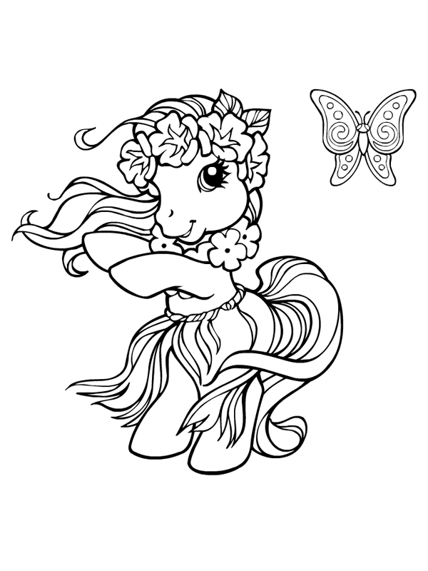 Dibujo para colorear: My Little Pony (Dibujos animados) #42223 - Dibujos para Colorear e Imprimir Gratis
