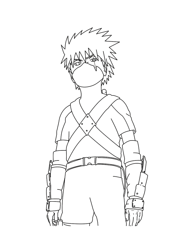 Dibujo para colorear: Naruto (Dibujos animados) #38071 - Dibujos para Colorear e Imprimir Gratis