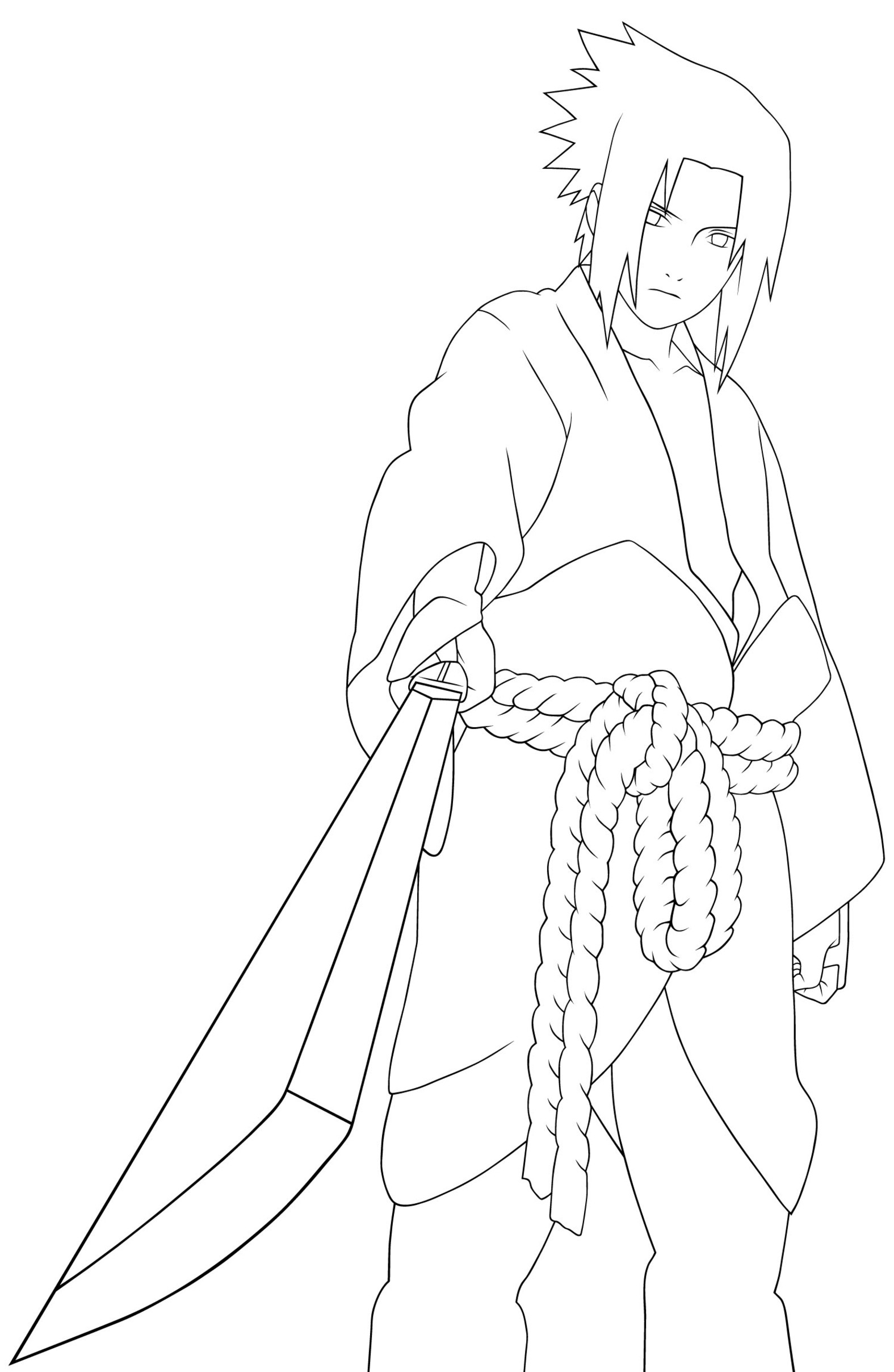 Dibujo para colorear: Naruto (Dibujos animados) #38078 - Dibujos para Colorear e Imprimir Gratis