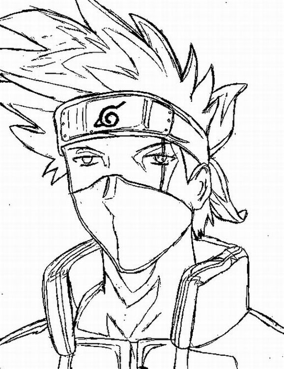 Dibujo para colorear: Naruto (Dibujos animados) #38104 - Dibujos para Colorear e Imprimir Gratis