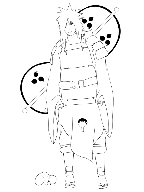 Dibujo para colorear: Naruto (Dibujos animados) #38105 - Dibujos para Colorear e Imprimir Gratis