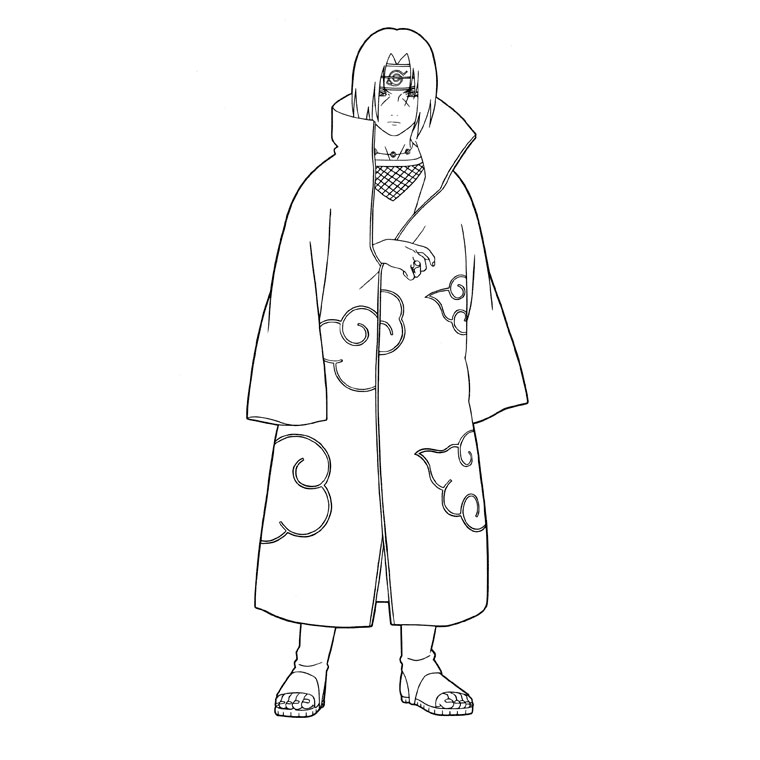 Dibujo para colorear: Naruto (Dibujos animados) #38138 - Dibujos para Colorear e Imprimir Gratis