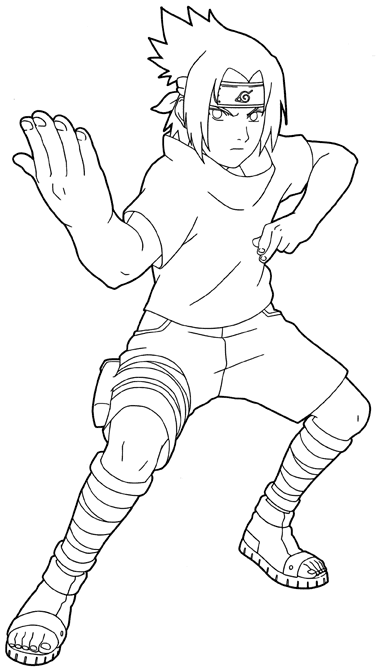 Dibujo para colorear: Naruto (Dibujos animados) #38140 - Dibujos para Colorear e Imprimir Gratis