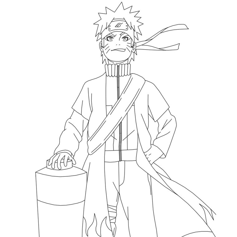 Dibujo para colorear: Naruto (Dibujos animados) #38142 - Dibujos para Colorear e Imprimir Gratis