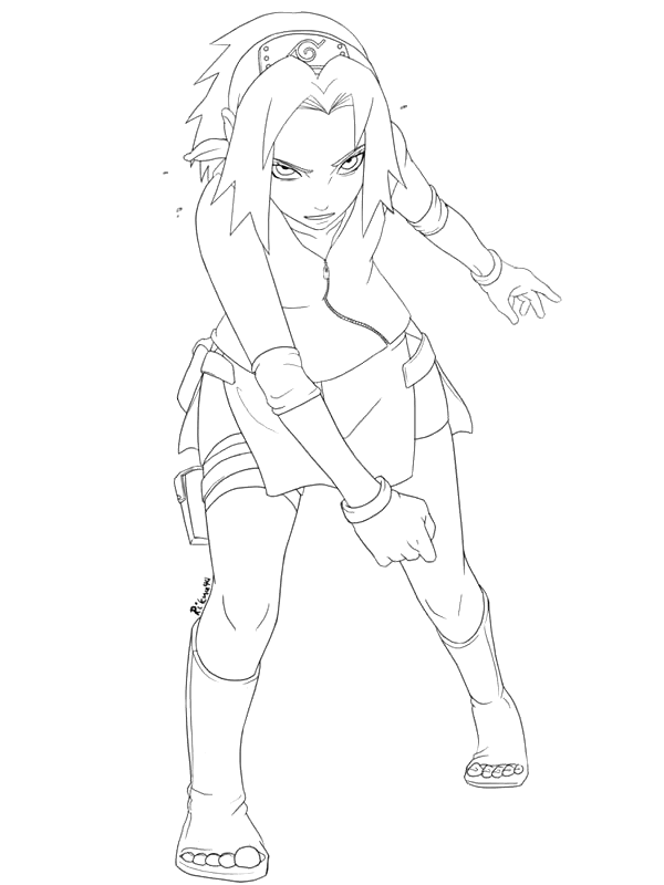 Dibujo para colorear: Naruto (Dibujos animados) #38146 - Dibujos para Colorear e Imprimir Gratis