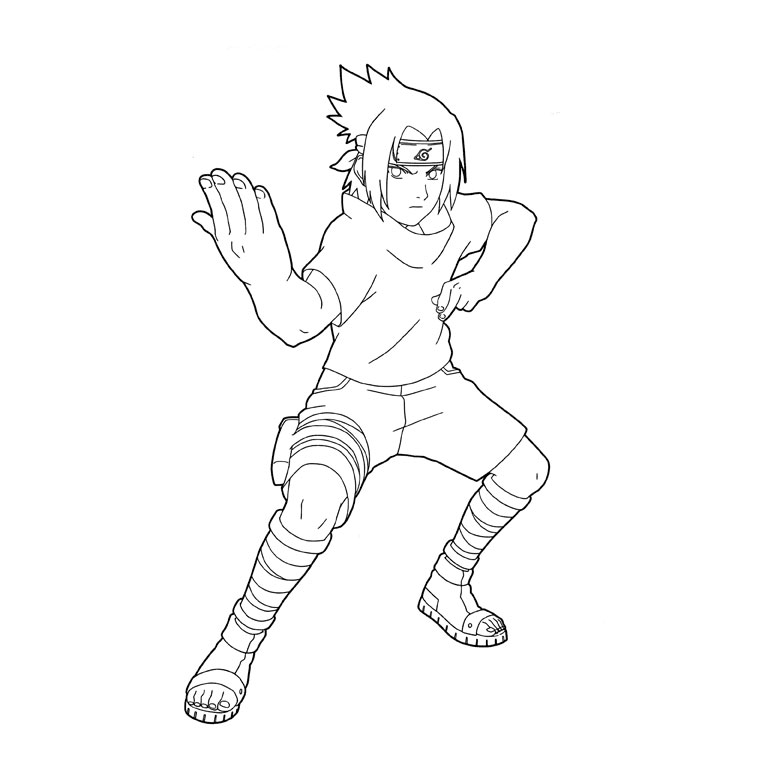 Dibujo para colorear: Naruto (Dibujos animados) #38157 - Dibujos para Colorear e Imprimir Gratis