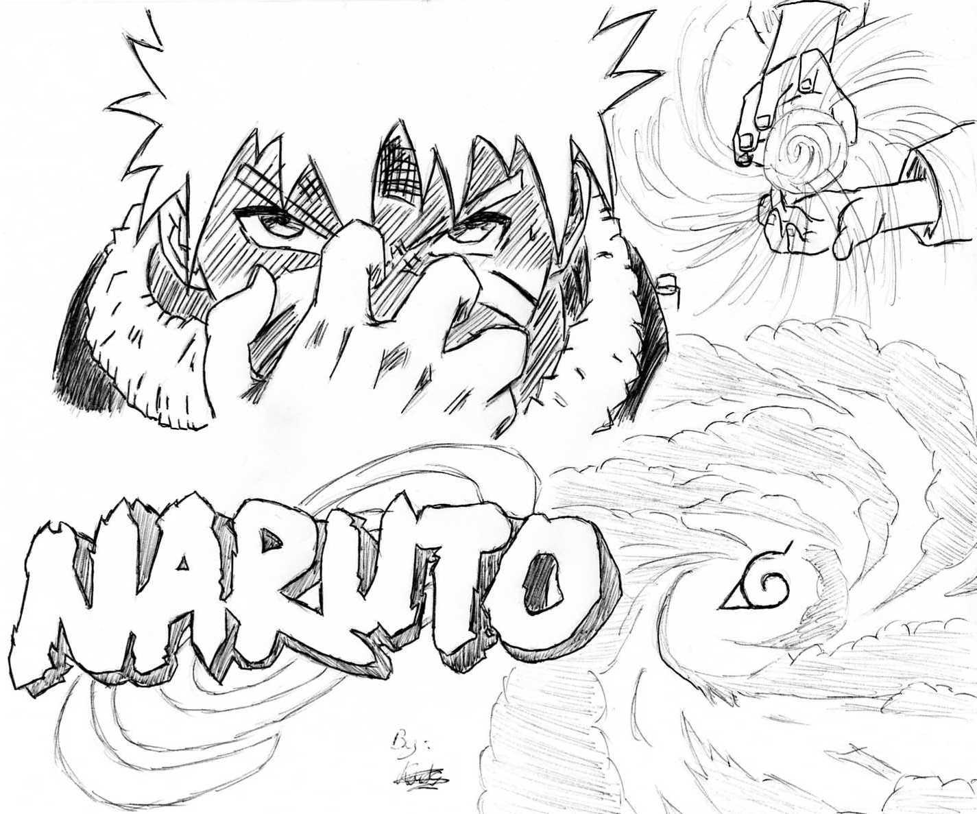 Dibujo para colorear: Naruto (Dibujos animados) #38162 - Dibujos para Colorear e Imprimir Gratis