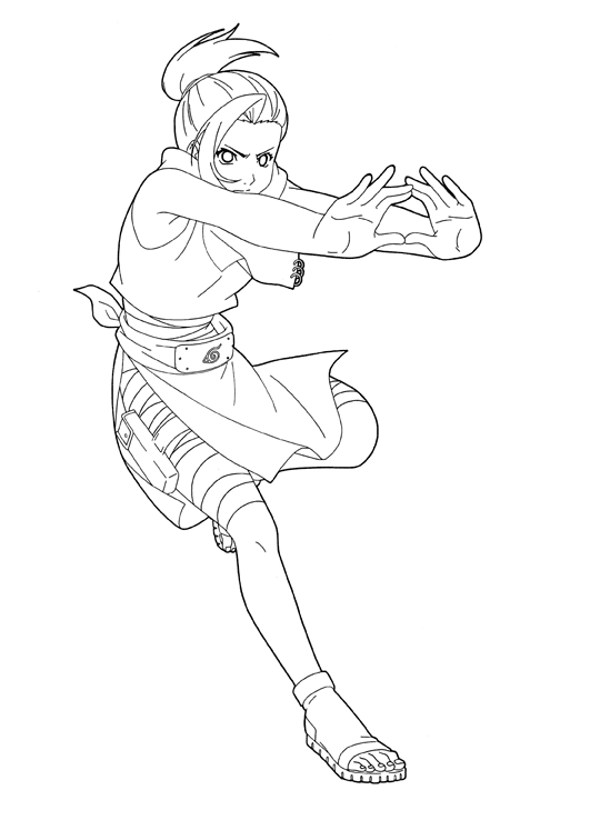 Dibujo para colorear: Naruto (Dibujos animados) #38165 - Dibujos para Colorear e Imprimir Gratis