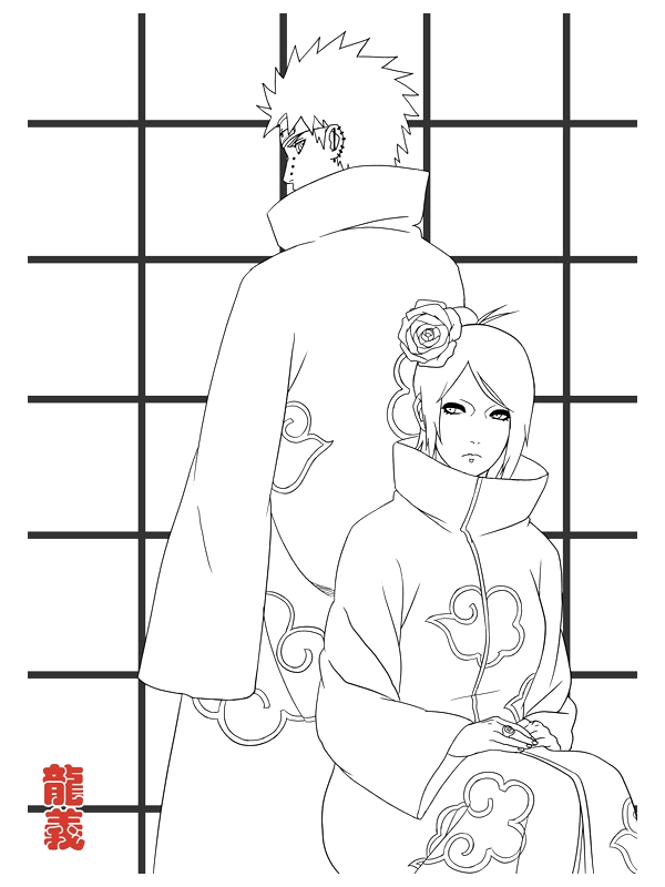 Dibujo para colorear: Naruto (Dibujos animados) #38184 - Dibujos para Colorear e Imprimir Gratis