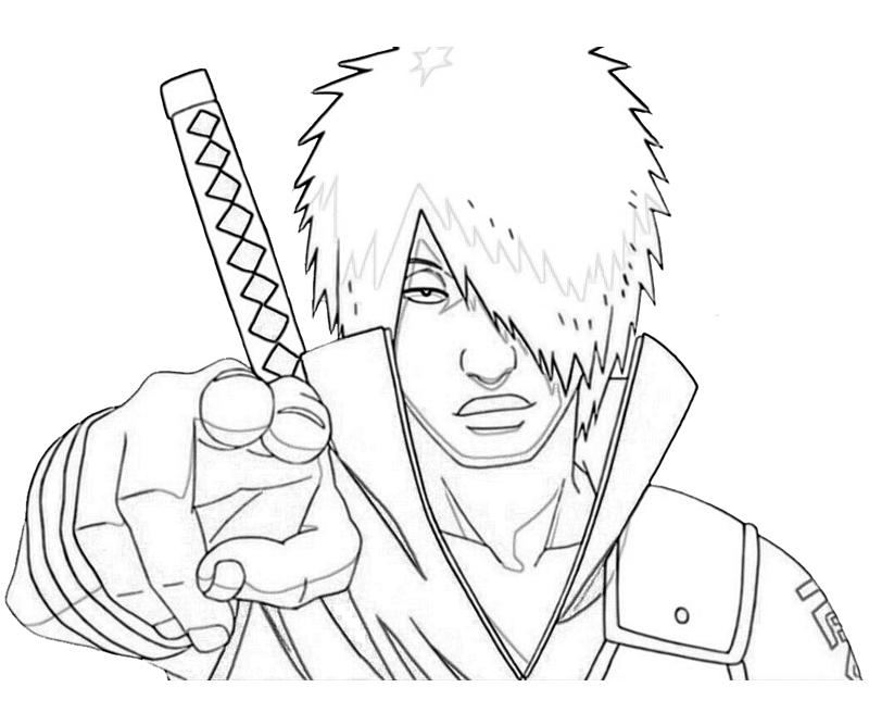 Dibujo para colorear: Naruto (Dibujos animados) #38203 - Dibujos para Colorear e Imprimir Gratis