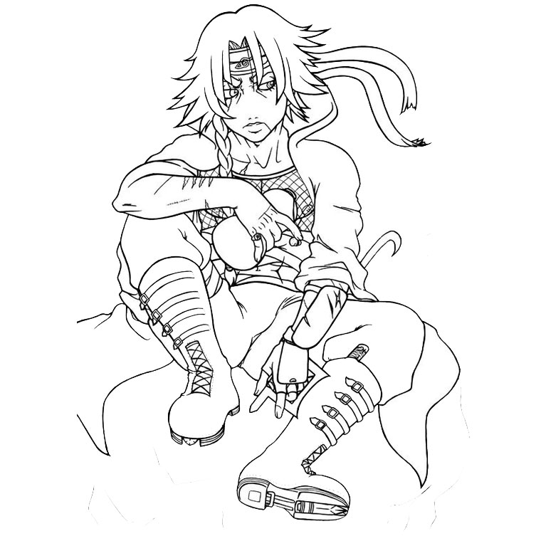 Dibujo para colorear: Naruto (Dibujos animados) #38226 - Dibujos para Colorear e Imprimir Gratis