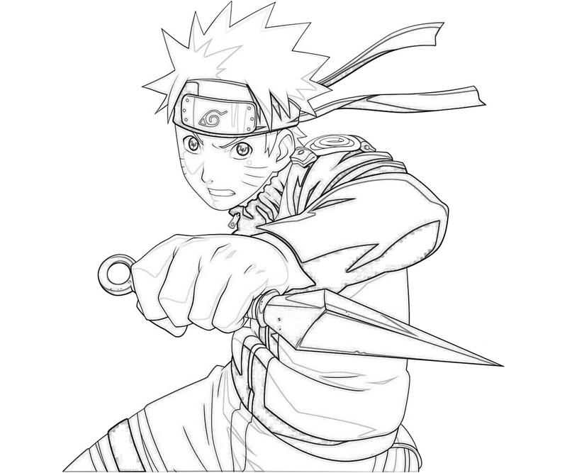 Dibujo para colorear: Naruto (Dibujos animados) #38271 - Dibujos para Colorear e Imprimir Gratis