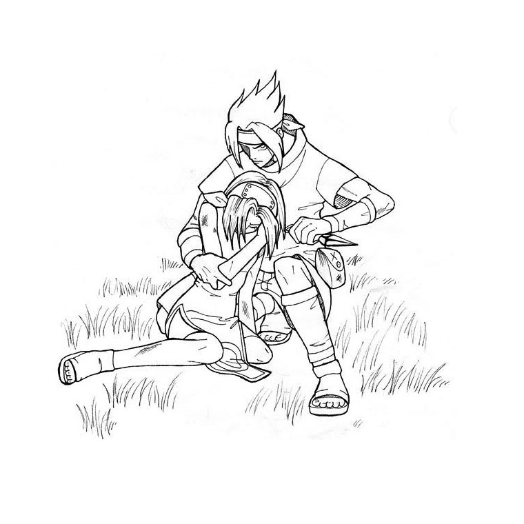 Dibujo para colorear: Naruto (Dibujos animados) #38276 - Dibujos para Colorear e Imprimir Gratis