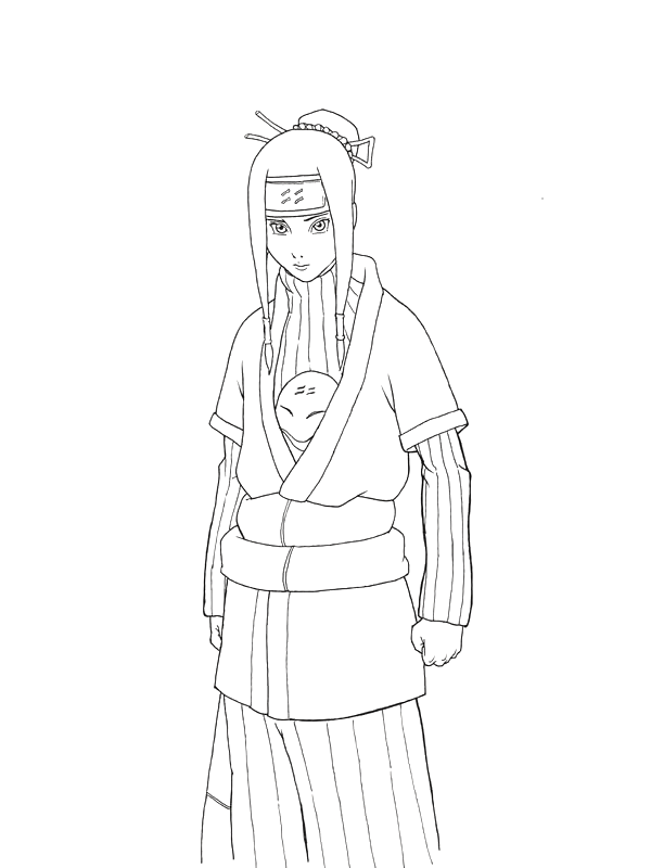 Dibujo para colorear: Naruto (Dibujos animados) #38288 - Dibujos para Colorear e Imprimir Gratis