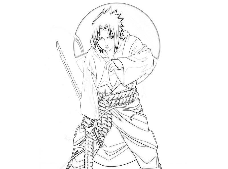 Dibujo para colorear: Naruto (Dibujos animados) #38291 - Dibujos para Colorear e Imprimir Gratis