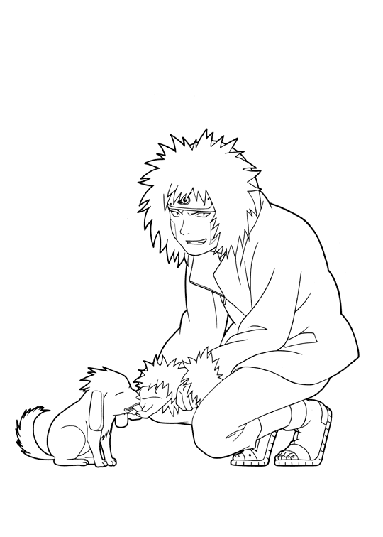 Dibujo para colorear: Naruto (Dibujos animados) #38299 - Dibujos para Colorear e Imprimir Gratis