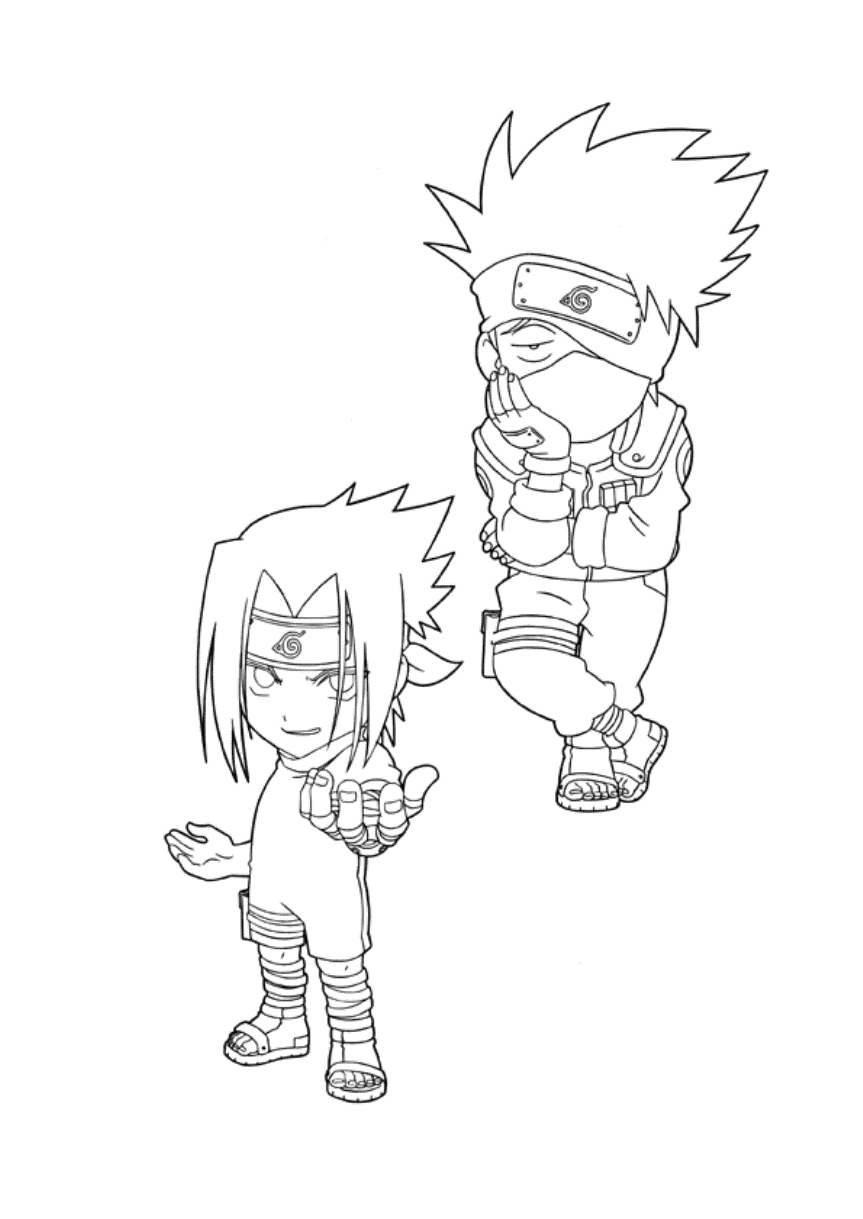 Dibujo para colorear: Naruto (Dibujos animados) #38341 - Dibujos para Colorear e Imprimir Gratis