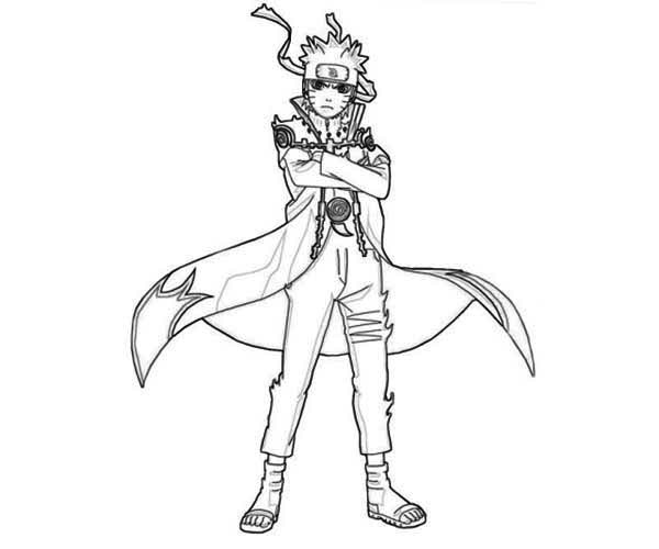 Dibujo para colorear: Naruto (Dibujos animados) #38356 - Dibujos para Colorear e Imprimir Gratis