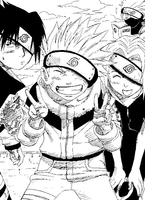 Dibujo para colorear: Naruto (Dibujos animados) #38380 - Dibujos para Colorear e Imprimir Gratis