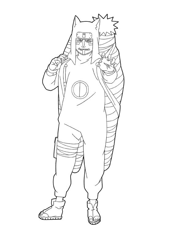 Dibujo para colorear: Naruto (Dibujos animados) #38381 - Dibujos para Colorear e Imprimir Gratis