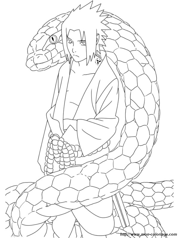 Dibujo para colorear: Naruto (Dibujos animados) #38395 - Dibujos para Colorear e Imprimir Gratis