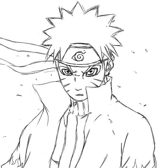 Dibujo para colorear: Naruto (Dibujos animados) #38412 - Dibujos para Colorear e Imprimir Gratis