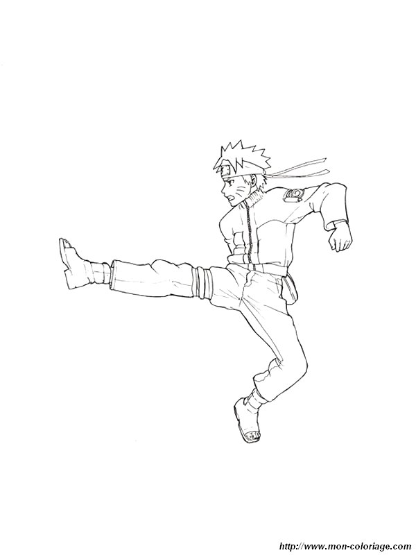 Dibujo para colorear: Naruto (Dibujos animados) #38426 - Dibujos para Colorear e Imprimir Gratis