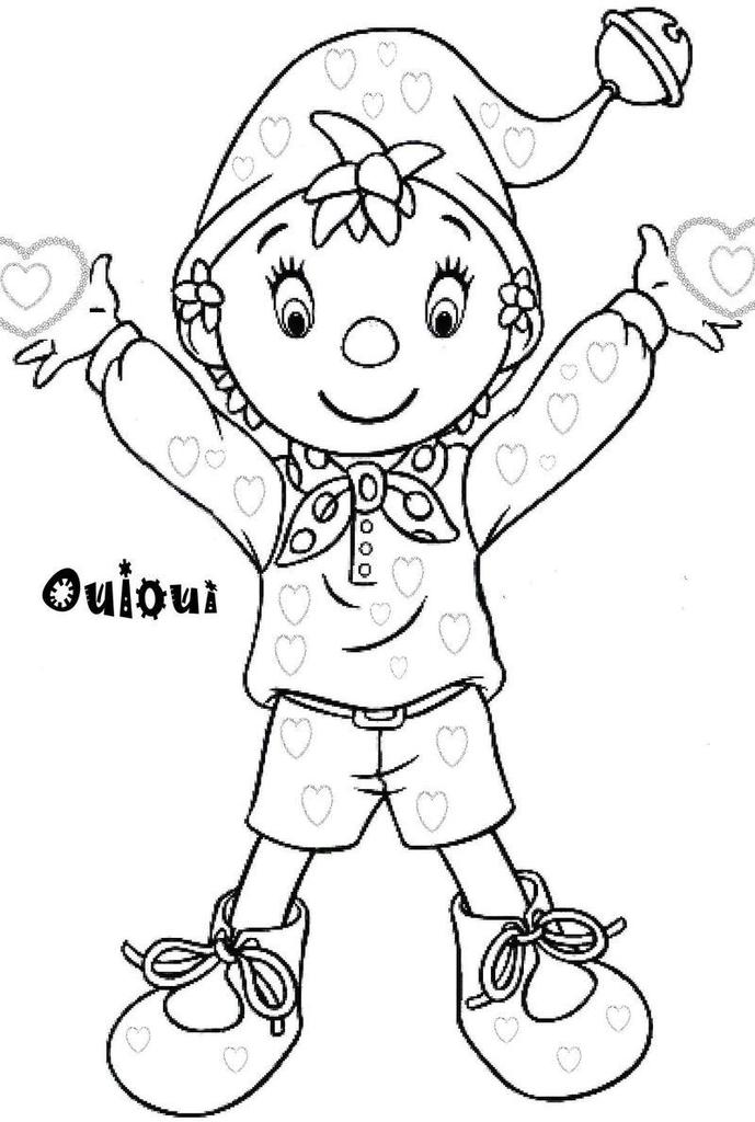 Dibujo para colorear: Noddy (Dibujos animados) #44748 - Dibujos para Colorear e Imprimir Gratis