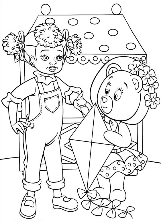 Dibujo para colorear: Noddy (Dibujos animados) #44764 - Dibujos para Colorear e Imprimir Gratis