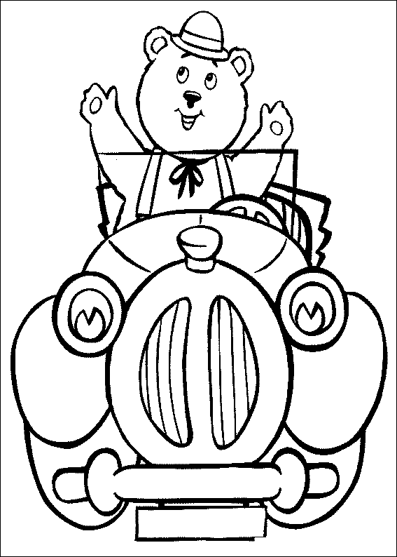 Dibujo para colorear: Noddy (Dibujos animados) #44808 - Dibujos para Colorear e Imprimir Gratis