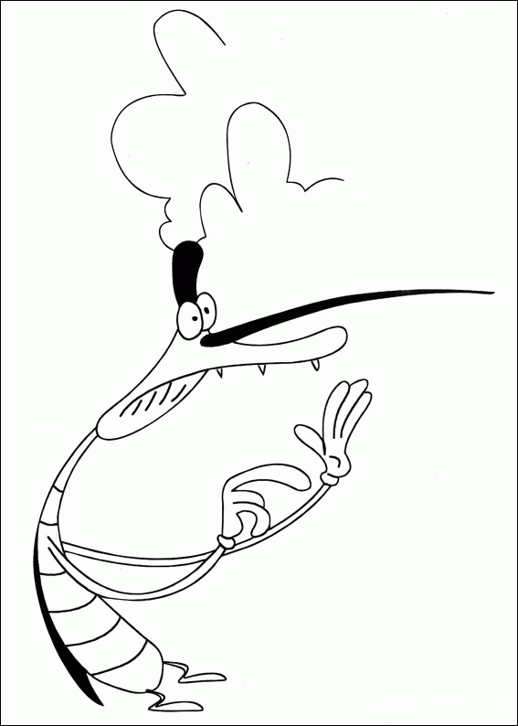 Dibujo para colorear: Oggy and the Cockroaches (Dibujos animados) #37963 - Dibujos para Colorear e Imprimir Gratis