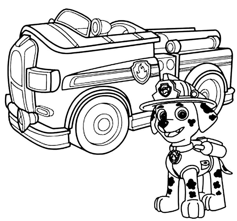 Dibujos de Paw Patrol #44263 (Dibujos animados) para colorear – Páginas  imprimibles gratis