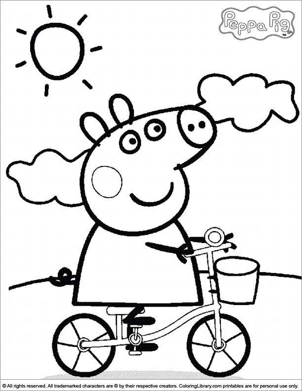 Dibujos de Peppa Pig #43910 (Dibujos animados) para colorear – Páginas  imprimibles gratis