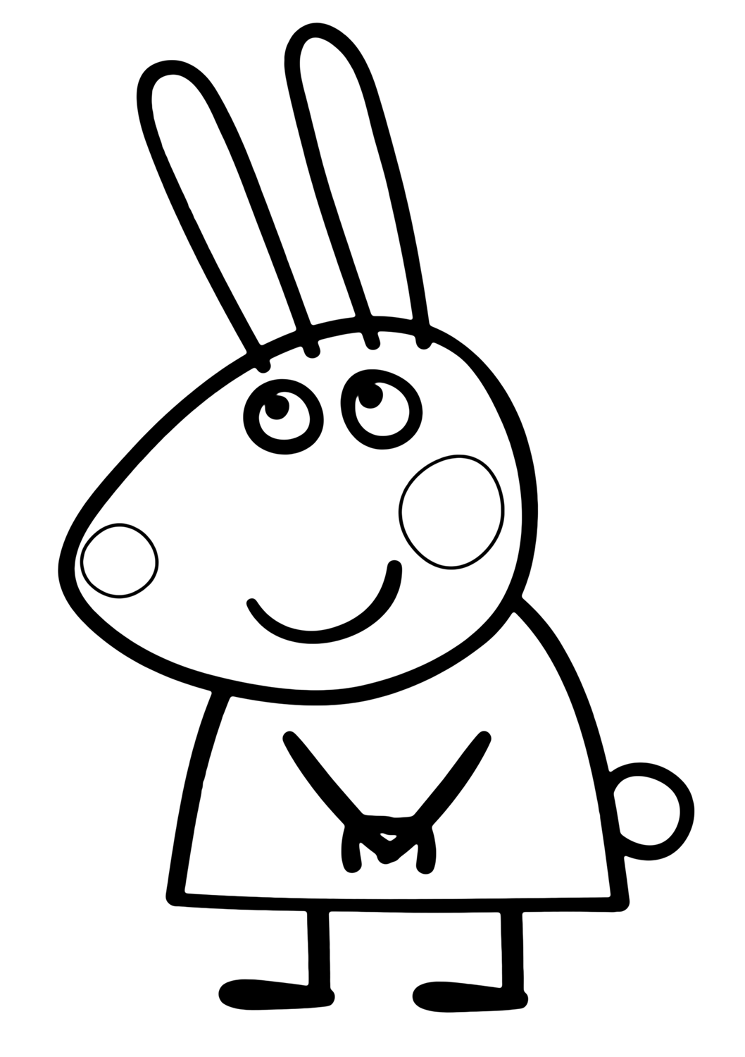 La base de datos algodón Reportero Dibujos de Peppa Pig #43985 (Dibujos animados) para colorear – Páginas  imprimibles gratis