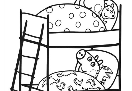 Dibujo para colorear: Peppa Pig (Dibujos animados) #44001 - Dibujos para Colorear e Imprimir Gratis