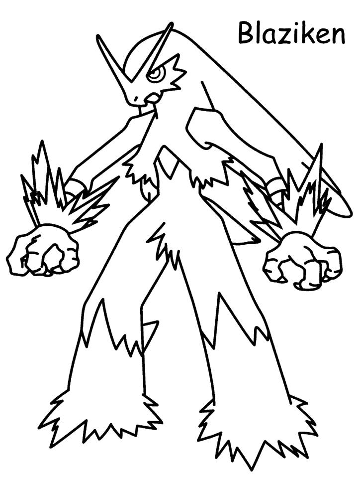 Dibujo para colorear: Pokemon (Dibujos animados) #24620 - Dibujos para Colorear e Imprimir Gratis