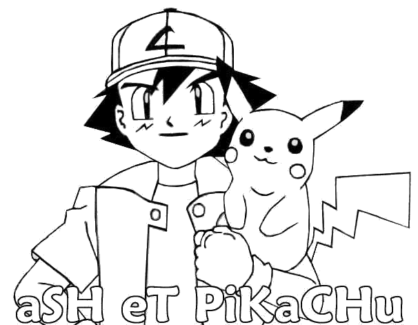 Dibujo para colorear: Pokemon (Dibujos animados) #24639 - Dibujos para Colorear e Imprimir Gratis