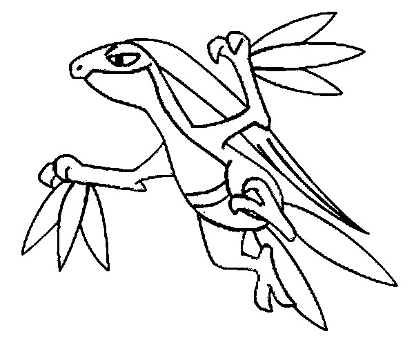 Dibujo para colorear: Pokemon (Dibujos animados) #24682 - Dibujos para Colorear e Imprimir Gratis