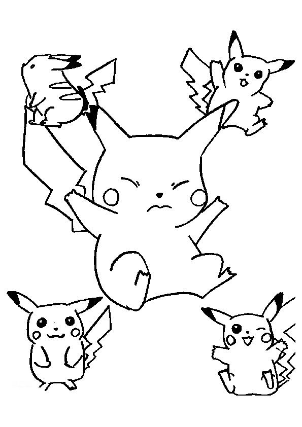 Dibujo para colorear: Pokemon (Dibujos animados) #24718 - Dibujos para Colorear e Imprimir Gratis
