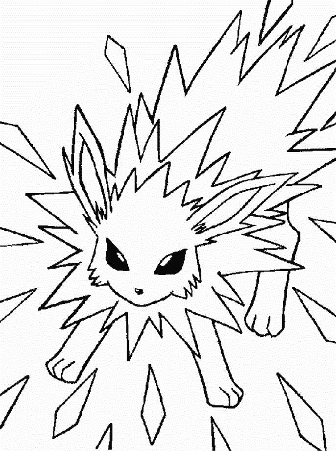 Dibujo para colorear: Pokemon (Dibujos animados) #24749 - Dibujos para Colorear e Imprimir Gratis