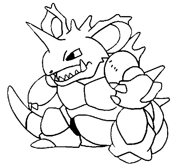 Dibujo para colorear: Pokemon (Dibujos animados) #24752 - Dibujos para Colorear e Imprimir Gratis