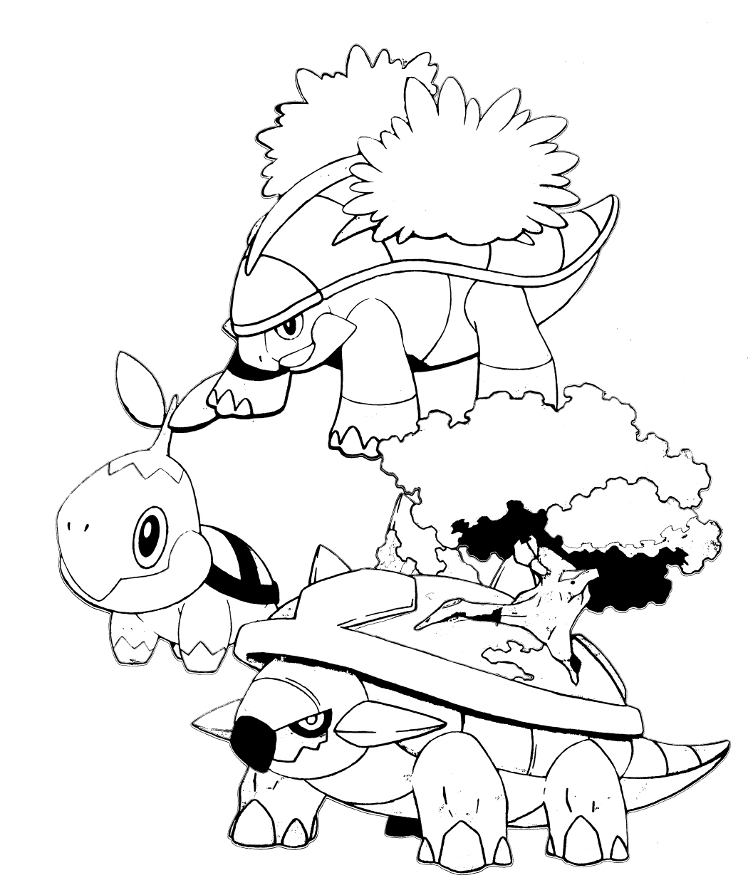 Dibujo para colorear: Pokemon (Dibujos animados) #24758 - Dibujos para Colorear e Imprimir Gratis