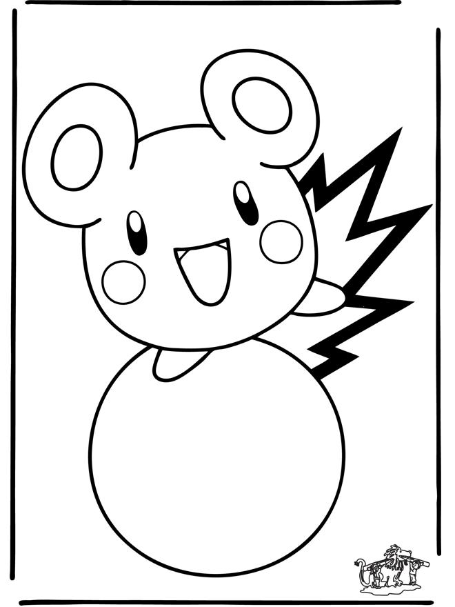 Dibujo para colorear: Pokemon (Dibujos animados) #24803 - Dibujos para Colorear e Imprimir Gratis