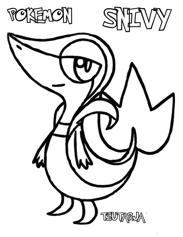 Dibujo para colorear: Pokemon (Dibujos animados) #24813 - Dibujos para Colorear e Imprimir Gratis