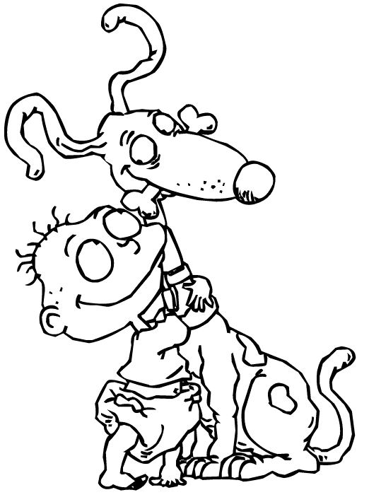 Dibujo para colorear: Rugrats (Dibujos animados) #52693 - Dibujos para Colorear e Imprimir Gratis