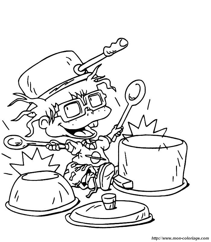 Dibujo para colorear: Rugrats (Dibujos animados) #52716 - Dibujos para Colorear e Imprimir Gratis