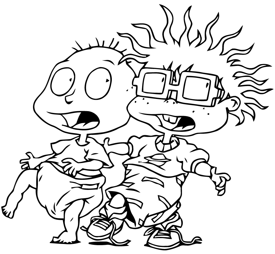 Dibujo para colorear: Rugrats (Dibujos animados) #52718 - Dibujos para Colorear e Imprimir Gratis