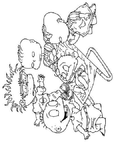 Dibujo para colorear: Rugrats (Dibujos animados) #52734 - Dibujos para Colorear e Imprimir Gratis