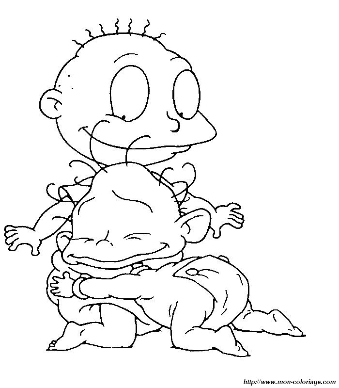Dibujo para colorear: Rugrats (Dibujos animados) #52738 - Dibujos para Colorear e Imprimir Gratis